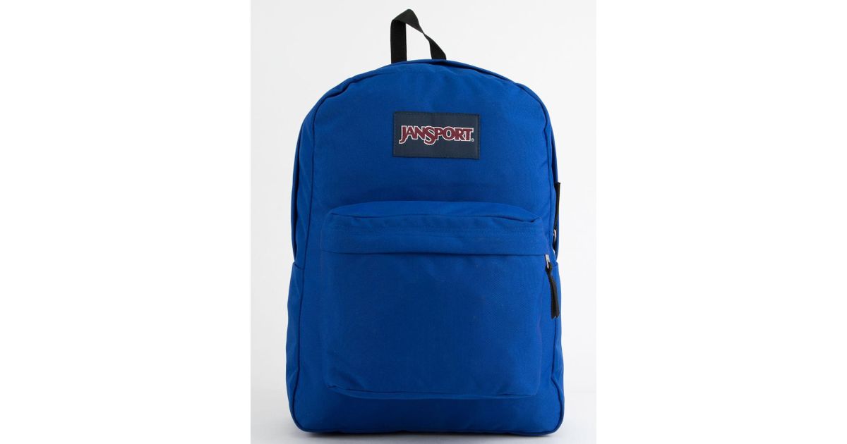 regal blue jansport backpack
