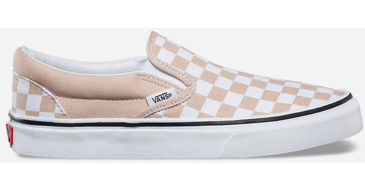 khaki slip on vans