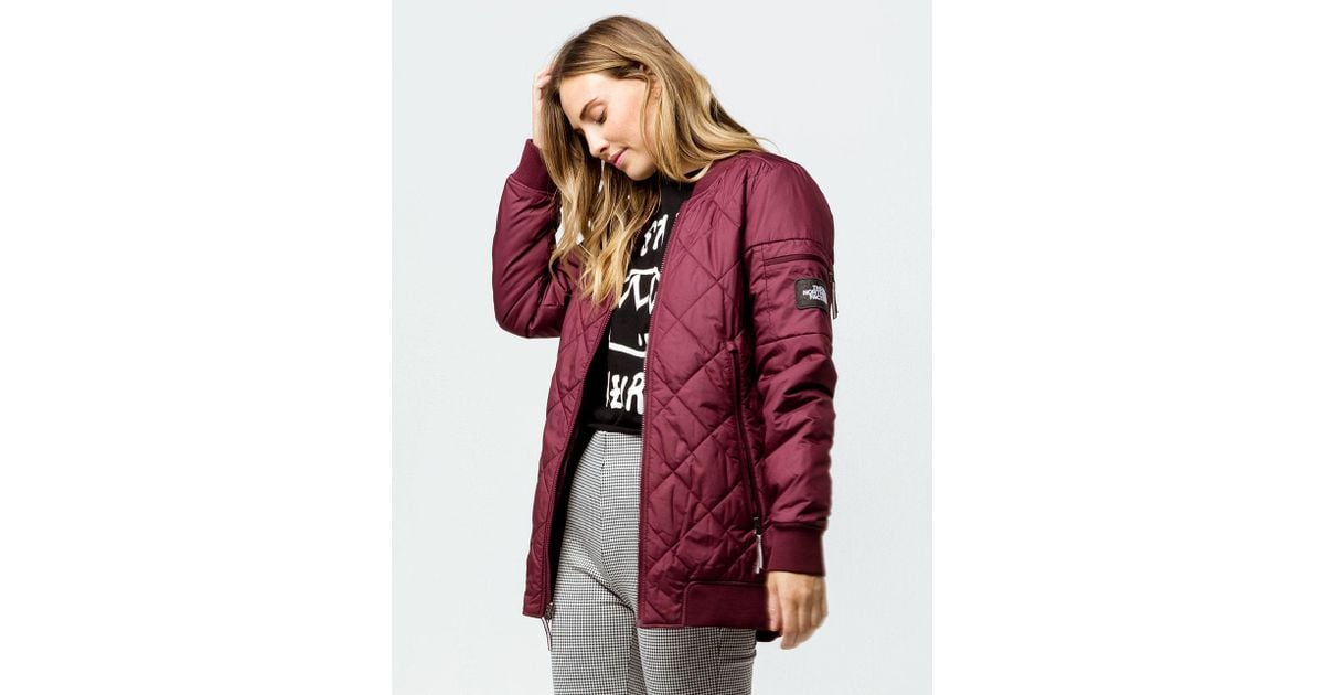 the north face jester bomber jacket