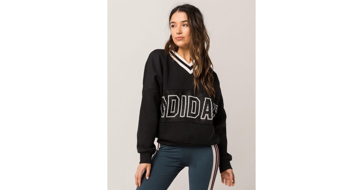 adidas adibreak varsity sweatshirt