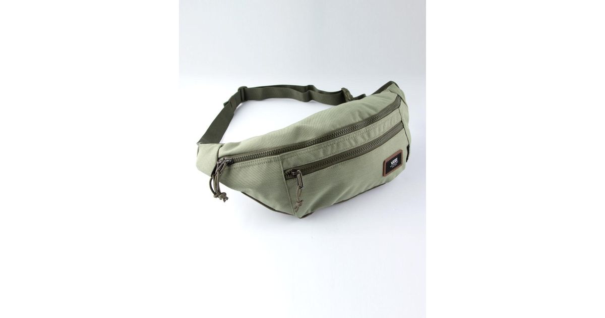 vans camo fanny pack