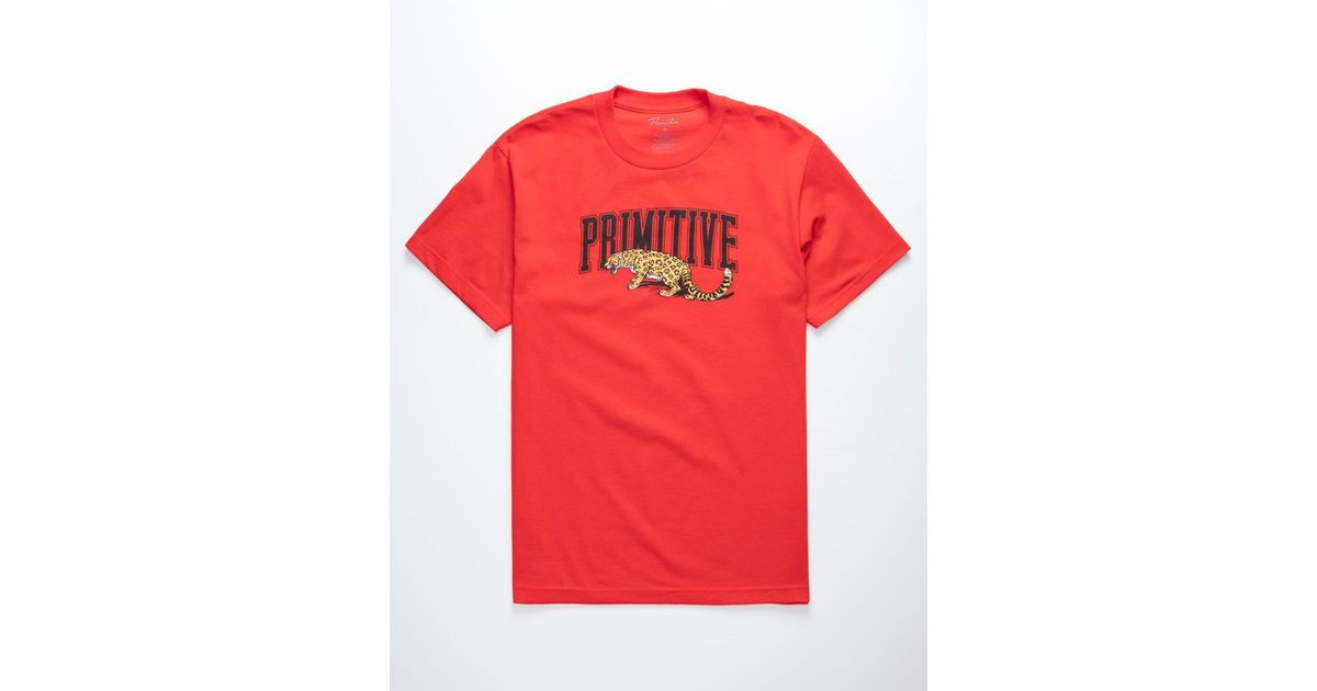 red primitive shirt
