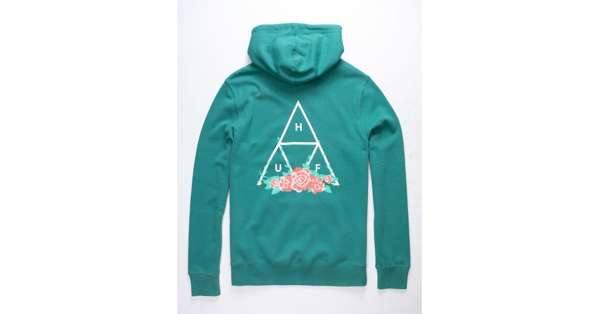 huf city rose hoodie