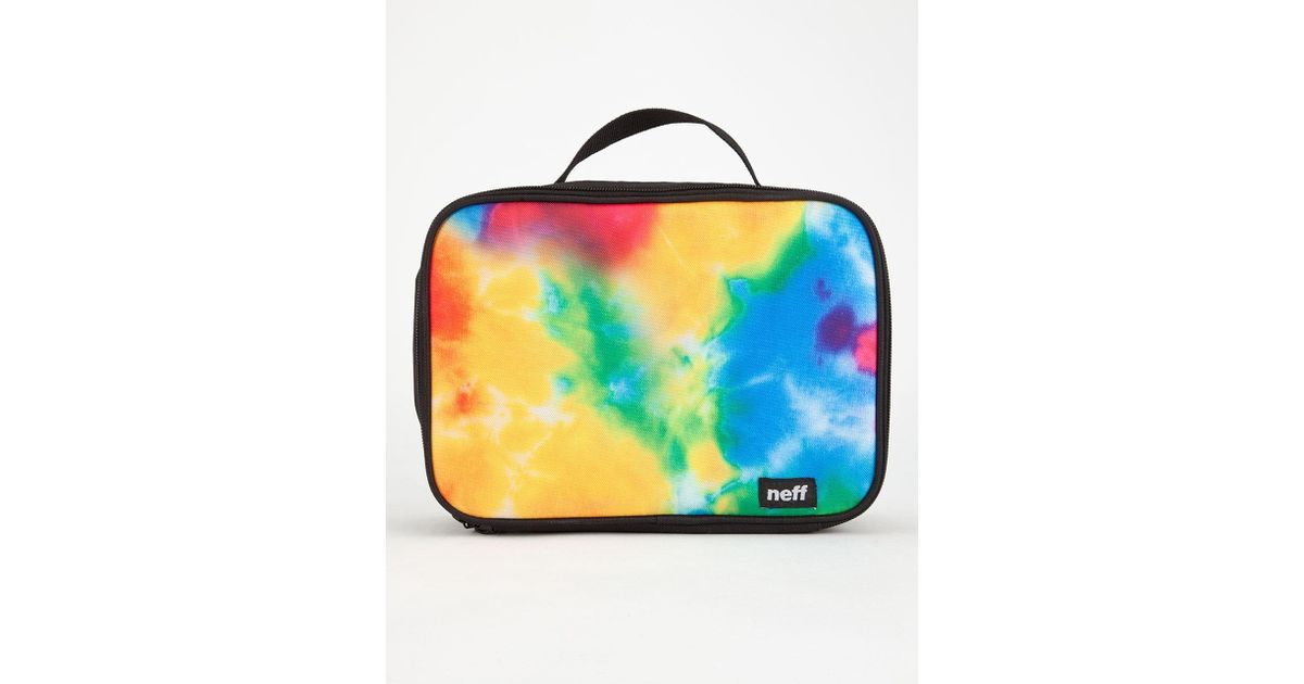 tie dye lunch bag