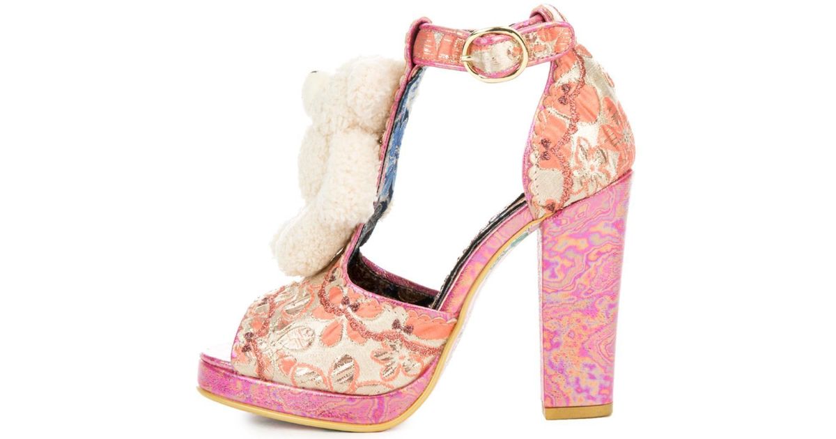 irregular choice teddy bear shoes