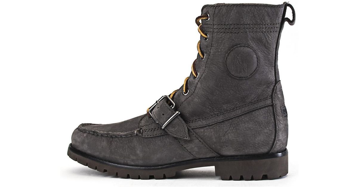 gray polo boots