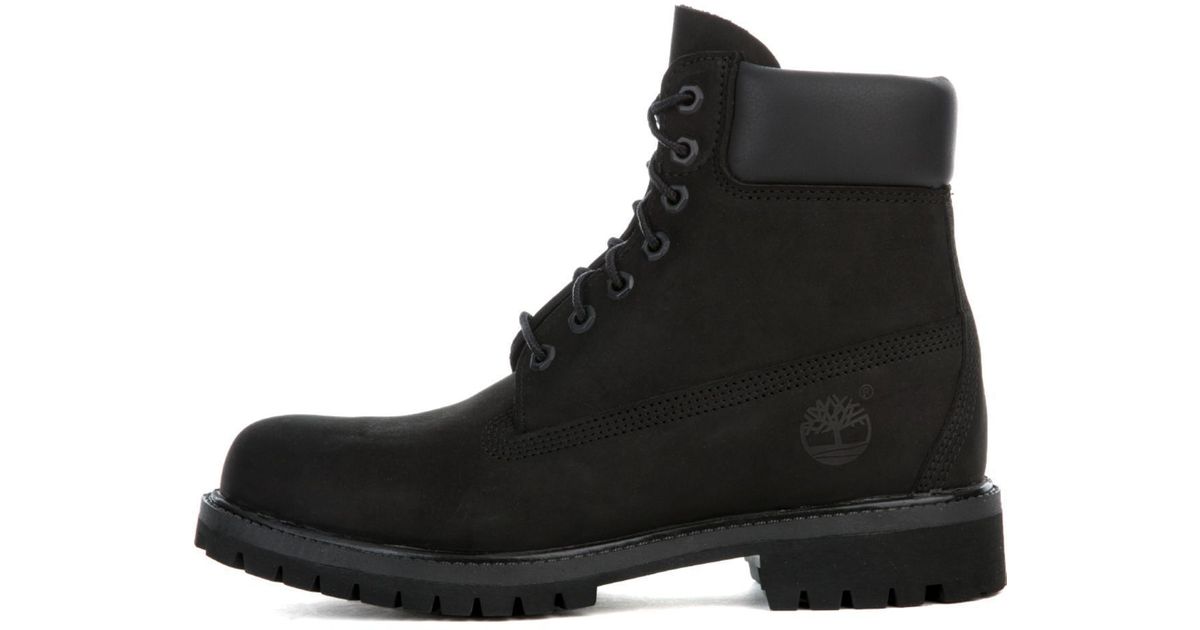 black 6 timberland boots