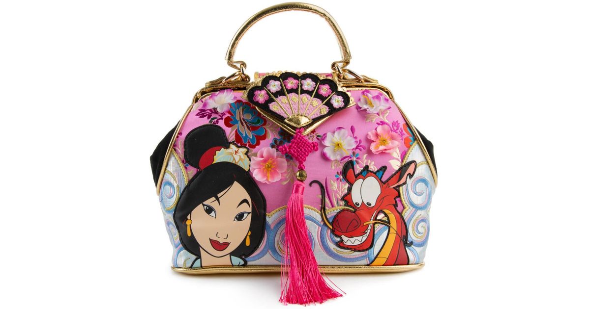 Irregular Choice Disney S Mulan X Let Dreams Blossom Bags In Pink