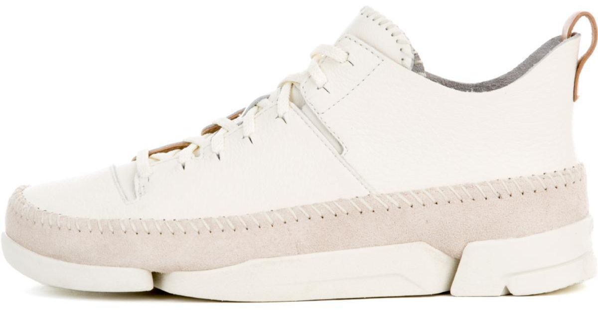 clarks white sneakers