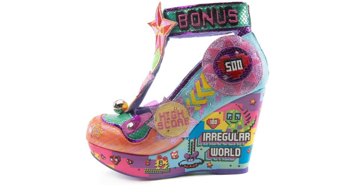 irregular choice wedges