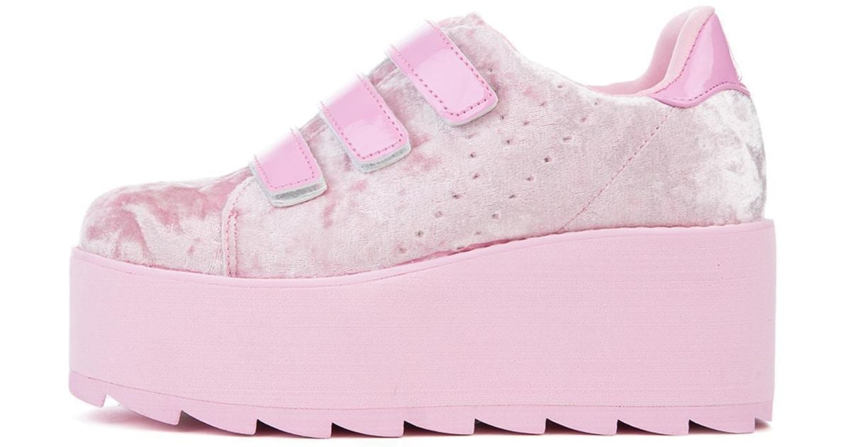 lala platform sneakers