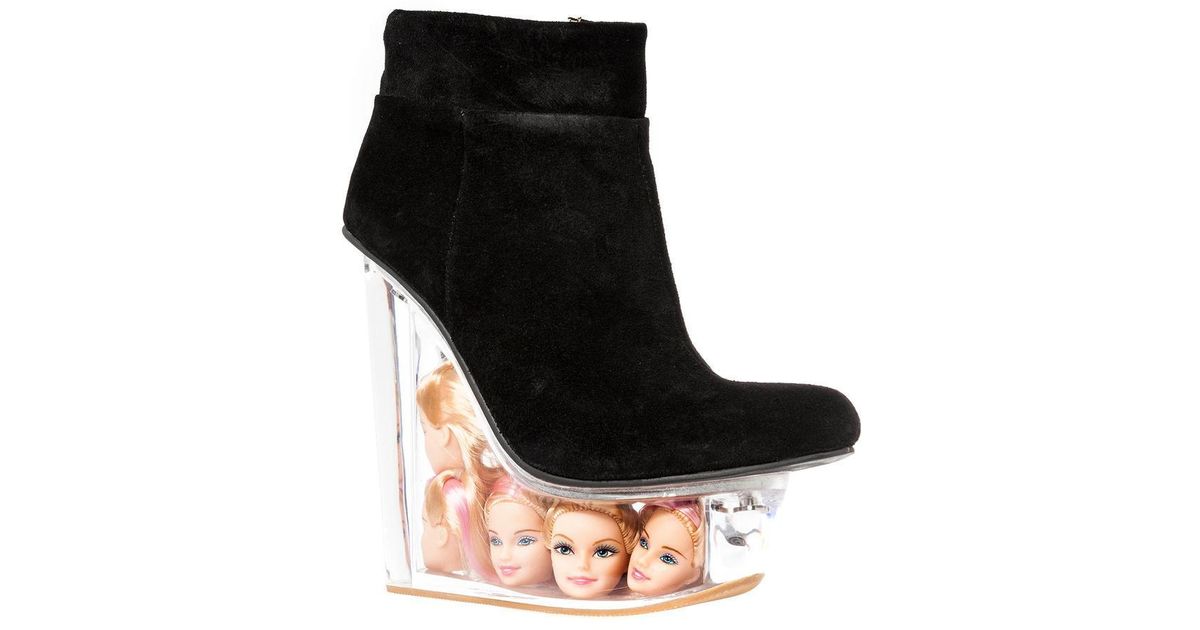 jeffrey campbell barbie head shoes