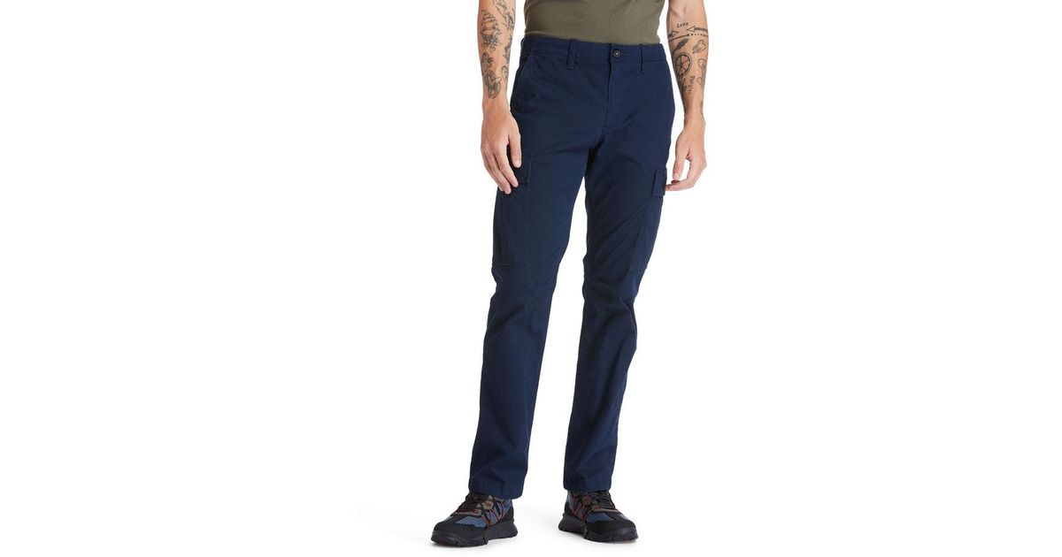 Pantalon Cargo Squam Lake Timberland pour homme en coloris Bleu - Lyst