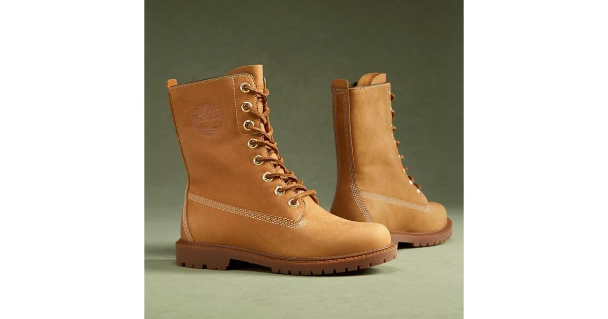 Timberland Premium 8-Inch Waterproof Boot For in Green | Lyst UK