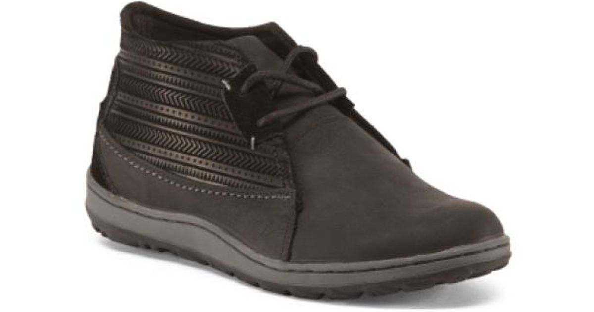 Lyst - Tj Maxx Ashland Leather Chukka Boots in Black for Men