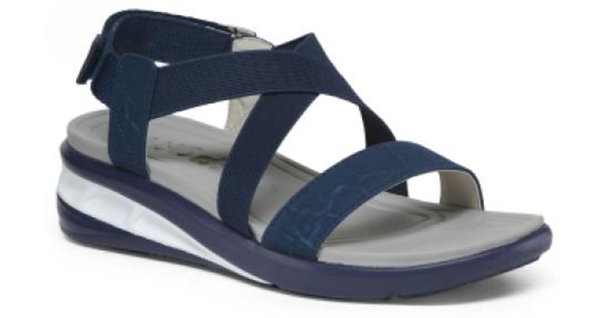 Tj Maxx Stretch Comfort Sport Sandals In Blue Lyst