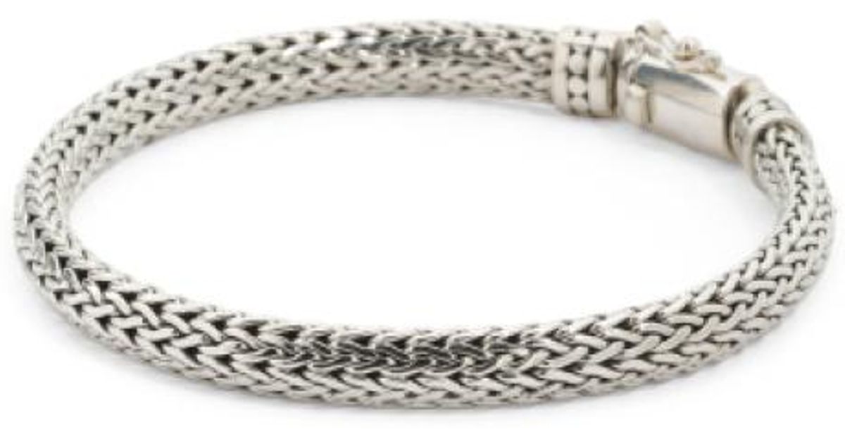 Lyst Tj Ma Men S Handcrafted In Bali Sterling Silver Bracelet Lyst Tj Ma Men S Handcrafted In Bali Sterling Silver Bracelet Metallic For