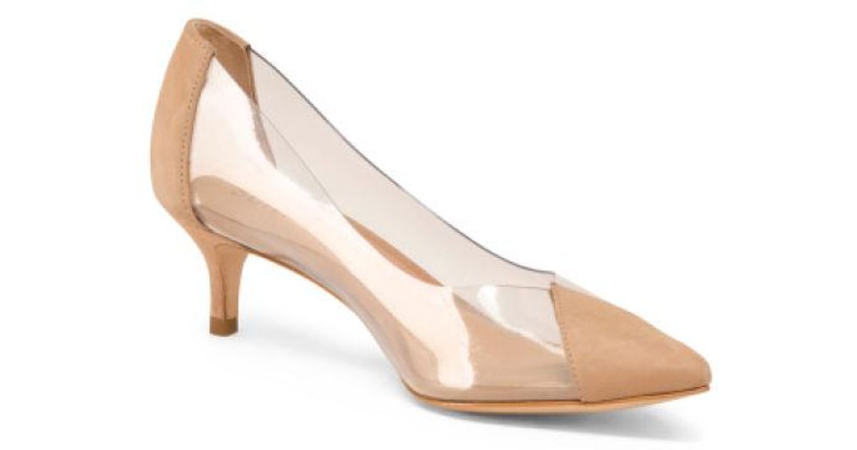 Tj Maxx Natural Made In Brazil Leather And Vinyl Kitten Heels Tj Maxx Natural Made In Brazil Leather And Vinyl Kitten Heels
