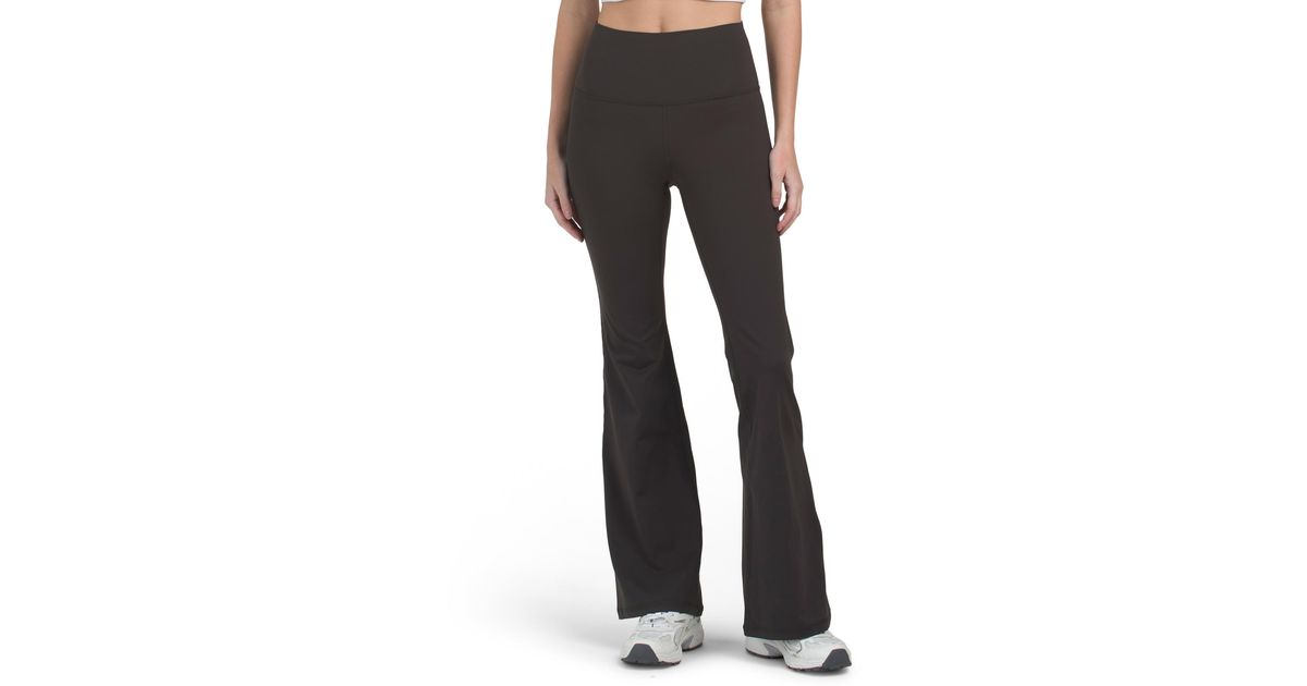 Flared Log TJ Maxx Lux Everyday Elastic Free Basic High Rise Flared Leg Pants ...