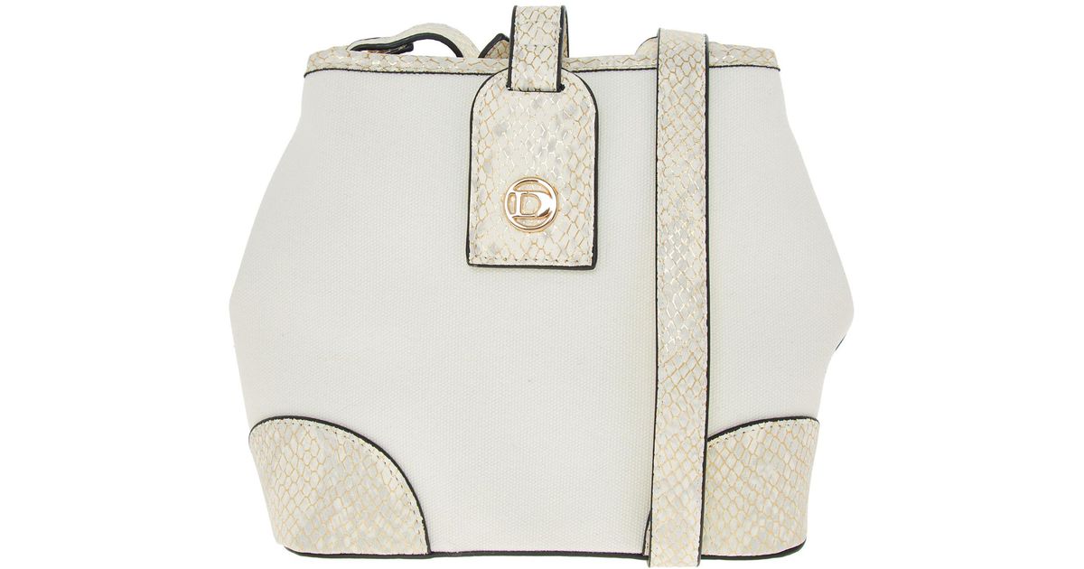 Dune Reptile Trim Cross Body Bag in Cream (Natural) Lyst UK