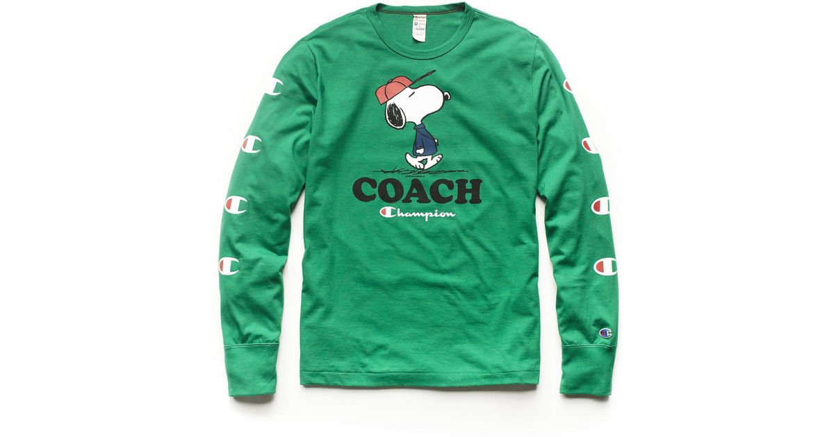 green champion long sleeve