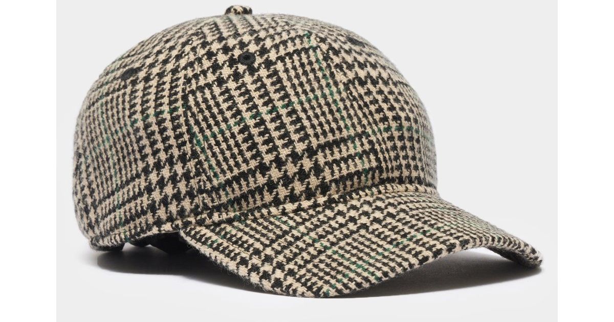 NEW ERA HATS Todd Snyder X New Era Glen Plaid Dad Cap in Brown for Men ...