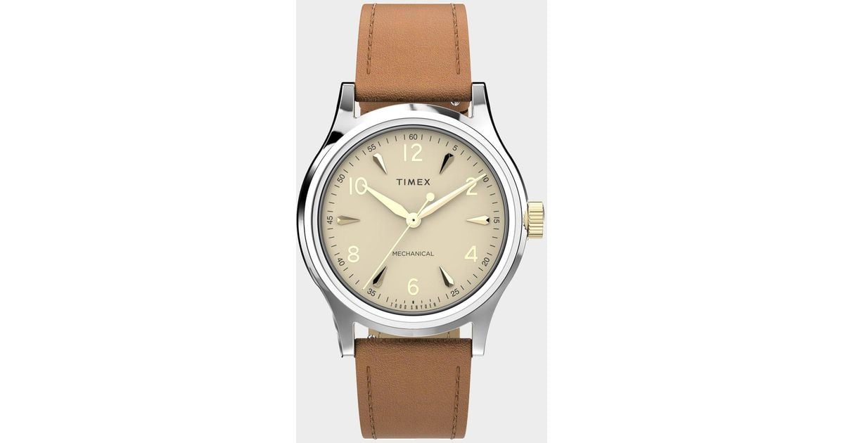 Timex Timex X Todd Snyder Mk-1 Amalfi Dress Watch in Natural for Men | Lyst