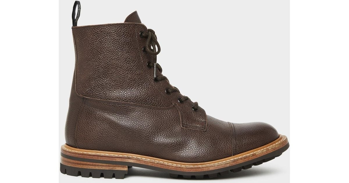 Tricker's Todd Snyder X Allan Toe Cap Super Boot in Brown for Men | Lyst