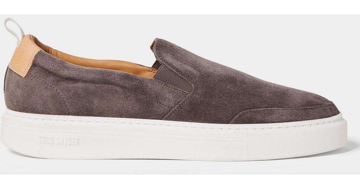 Todd Snyder Tuscan Slip-on Sneaker in Brown for Men | Lyst