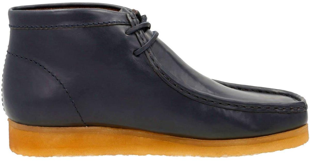 blue leather clarks wallabees Cheaper 