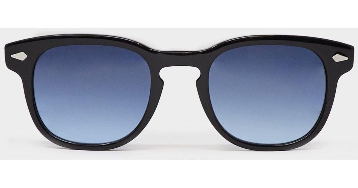 Moscot Exclusive Todd Snyder X Derby Gelt Sunglasses in Blue for Men | Lyst