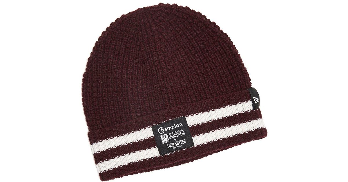 champion knit beanie
