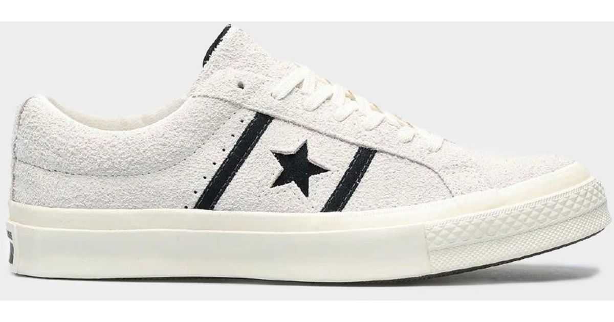 Converse one star academy clearance white