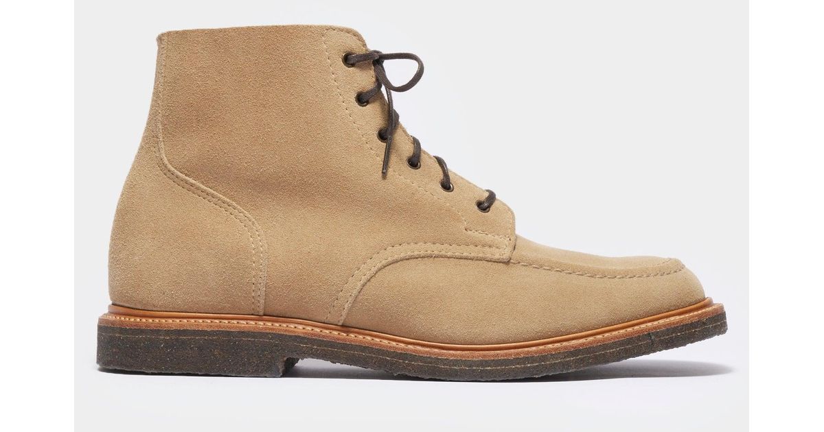 Sanders X Todd Snyder Apron Boot in Natural for Men Lyst