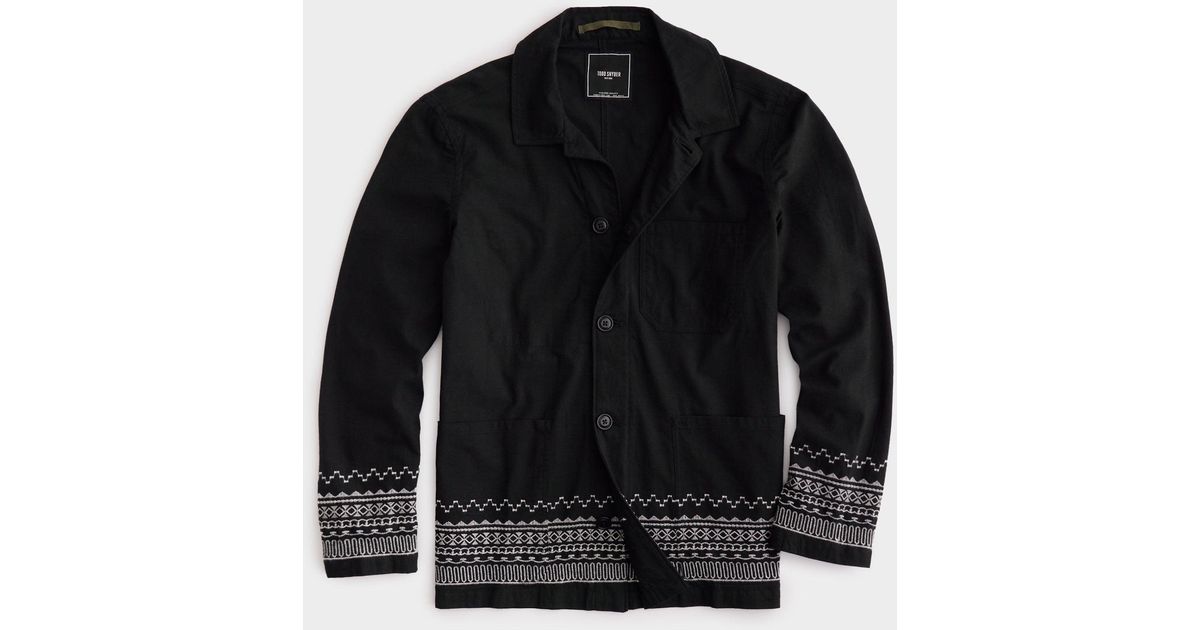 Mesa jacquard button front jacket shop