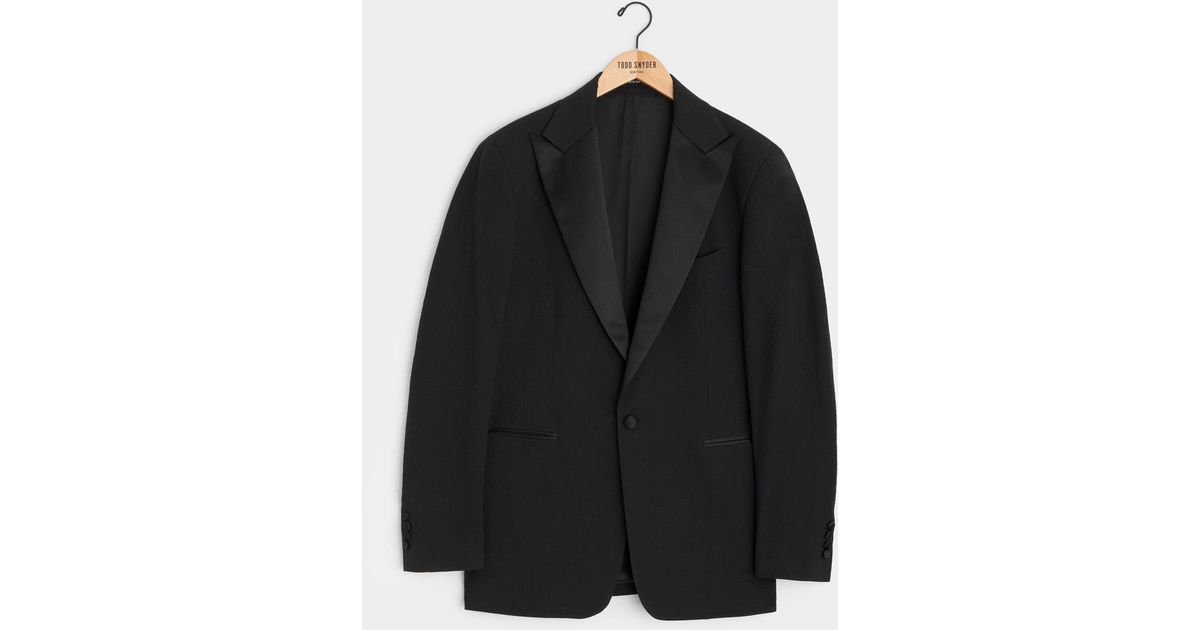 Seersucker Suit Peak Lapel Suit in Color 
