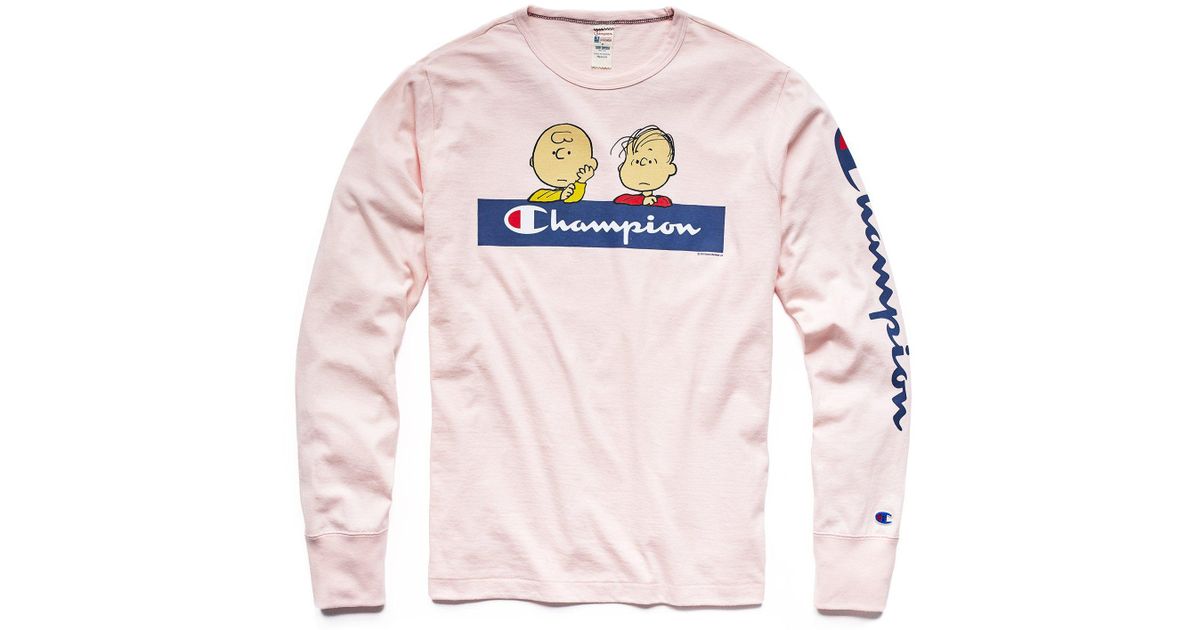 peanuts hoodie champion