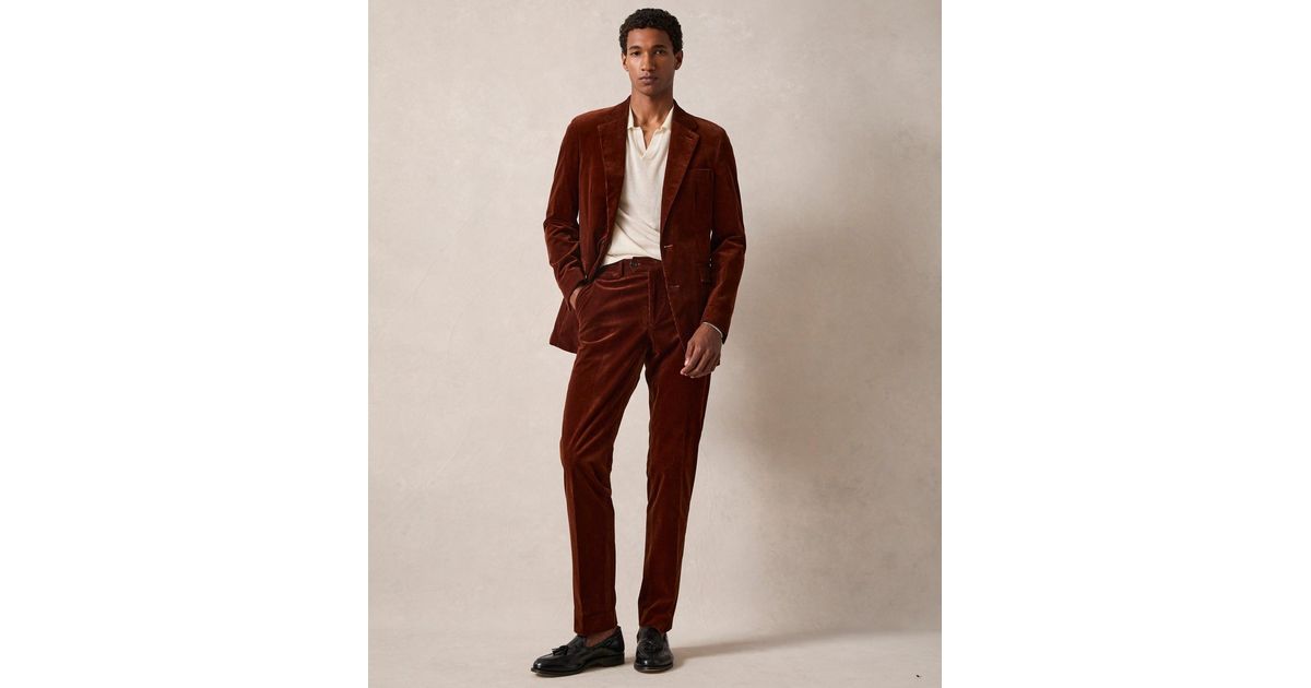 Todd Snyder Italian Corduroy Sutton Suit Trouser in Brown for Men | Lyst