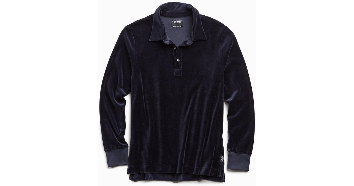 velour polo sweatsuit