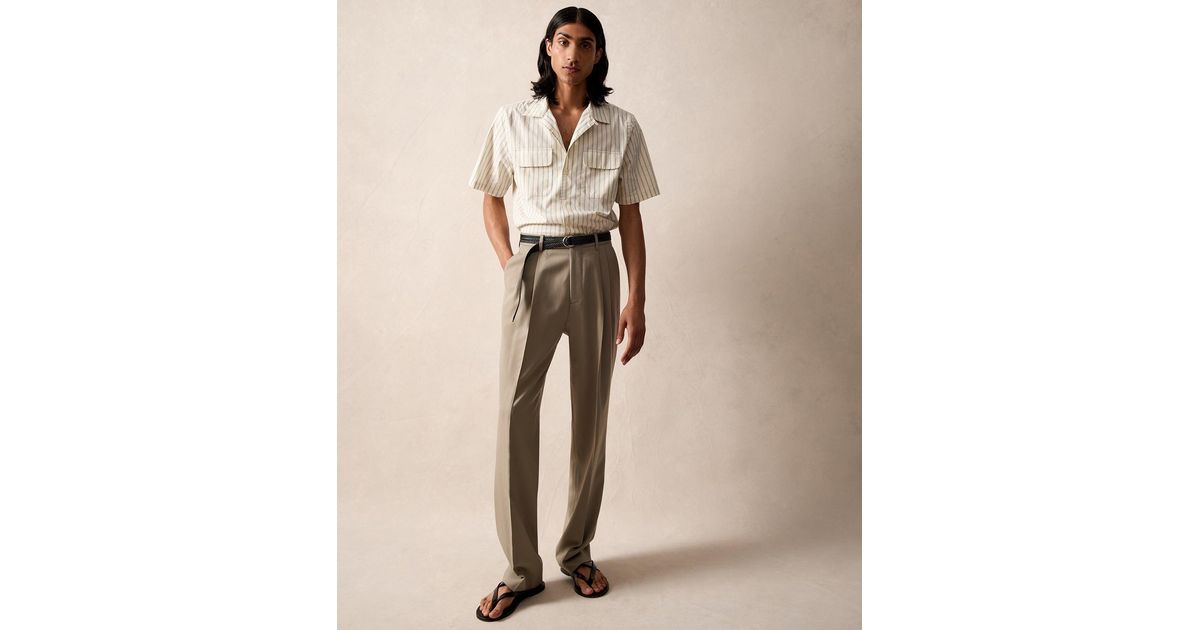 Todd Snyder Italian Gabardine Wythe Trouser in Natural for Men | Lyst