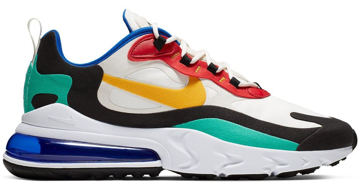 Nike Rubber Air Max 270 React Bauhaus In White For Men Lyst