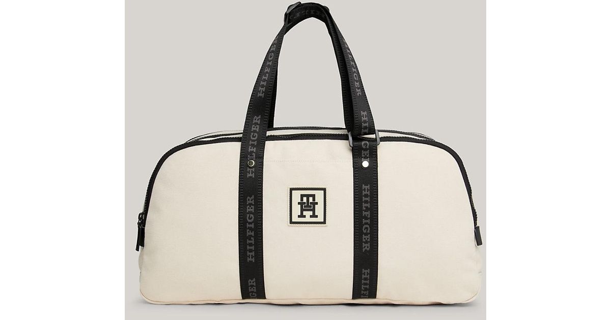 Tommy hilfiger chevron duffle bag new arrivals