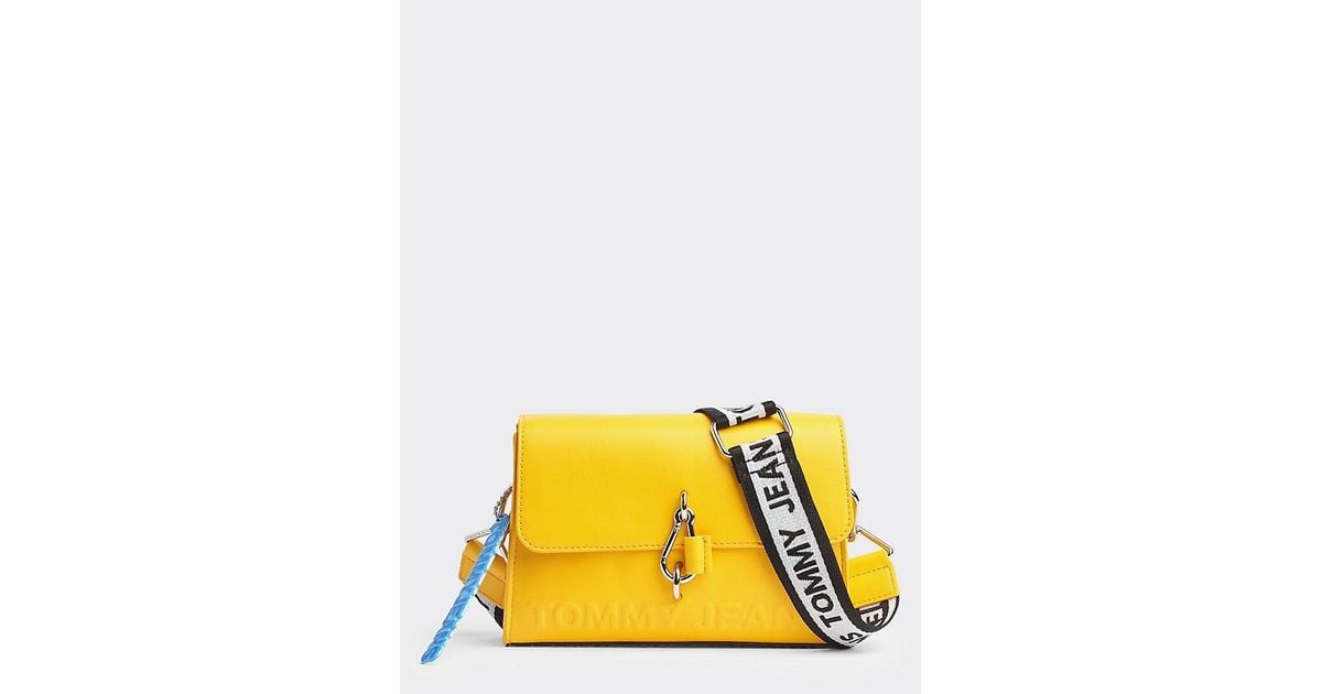 Tommy Hilfiger Denim Tommy Jeans Bold Crossover Bag in Yellow Lyst UK