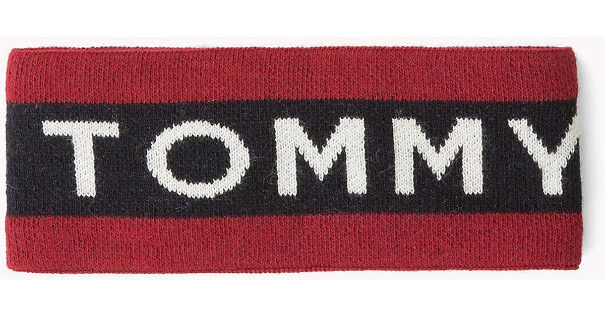 tommy hilfiger logo headband