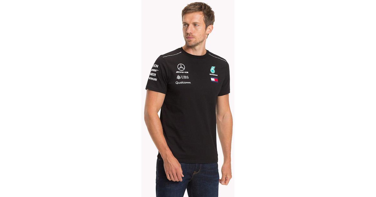 tommy hilfiger mercedes f1 t shirt
