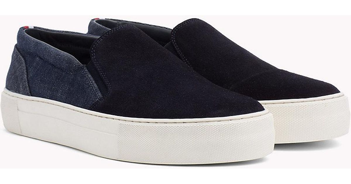 tommy hilfiger slip on trainers
