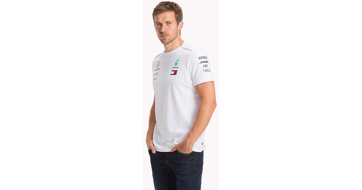 tommy hilfiger mercedes f1 t shirt