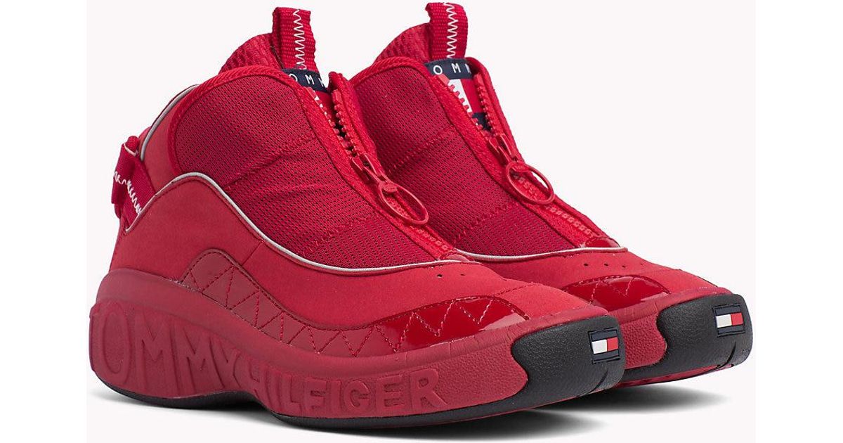 tommy jeans zip trainers