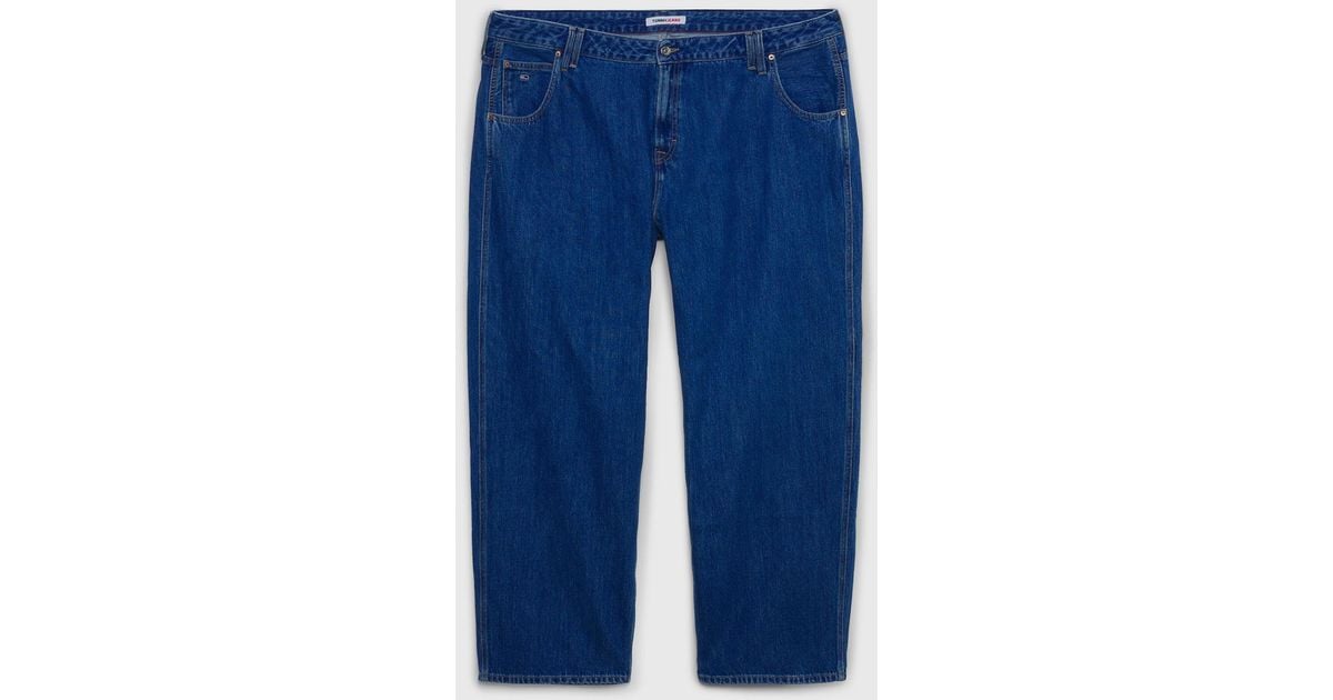 Tommy Hilfiger Curve Daisy Low Rise Baggy Jeans in Blue | Lyst UK