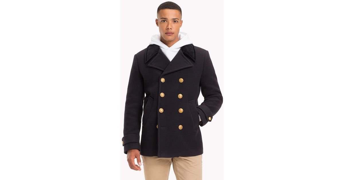 tommy hilfiger lewis hamilton military coat